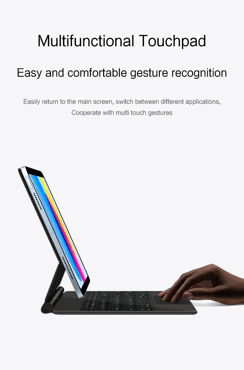 Magic Keyboard for iPad Pro 11 12.9 Air 4 Air 5 for iPad 10th Generation Pro 12.9 6th 5th 4th 3rd Gen Smart Cover Magnetic Case