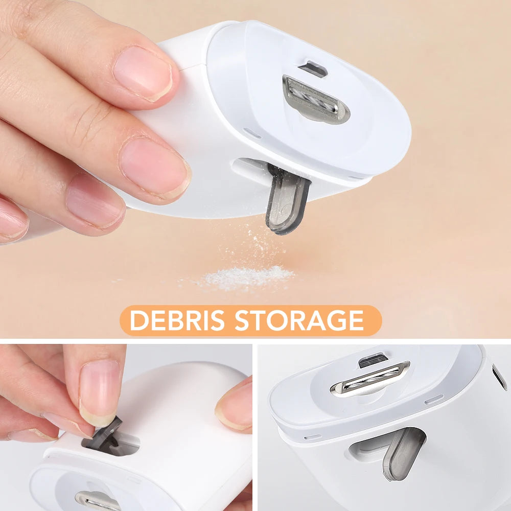 Electric Nail Clipper With Auxiliary Lighting